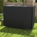 Miniatyrbillede 8 af 10: Rootz Garden Swing Cover - Beskyttelsesdækning - Vandtæt dækning - UV -beskyttelse - 205x124x164cm - Sort