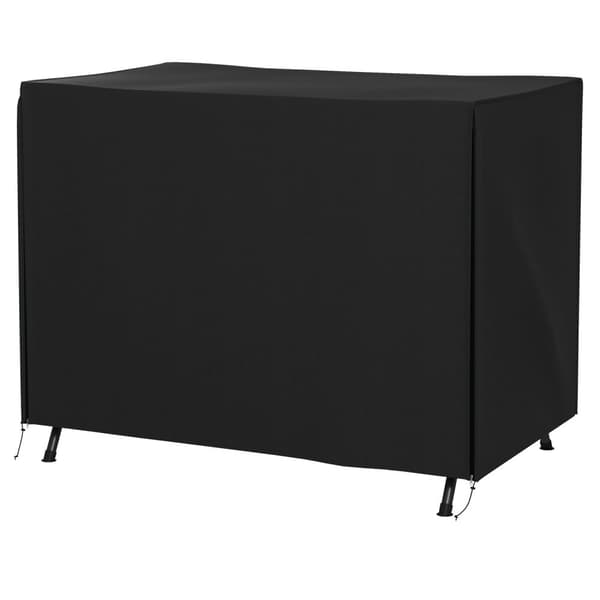 Rootz Garden Swing Cover - Beskyttelsesdækning - Vandtæt dækning - UV -beskyttelse - 205x124x164cm - Sort
