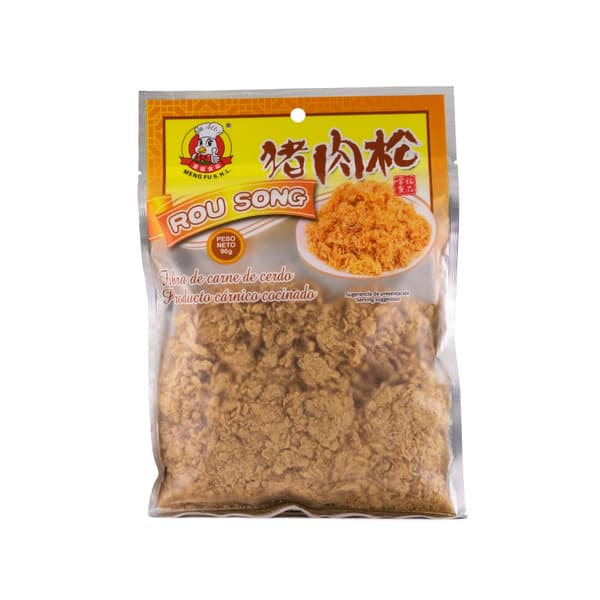 Snacks Flossy Fläsk 90g Meng Fu Spanien