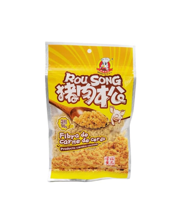 Snacks Flossy Fläsk 90g Meng Fu Spanien