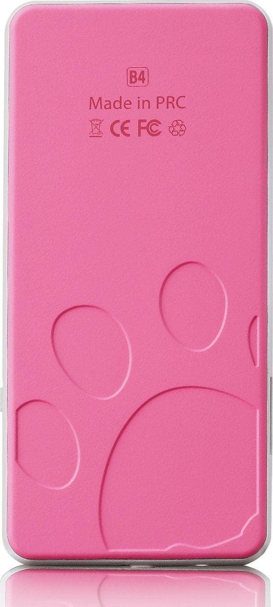 Lenco Xemio-560PK - MP3/MP4 afspiller med 8GB hukommelse - Pink