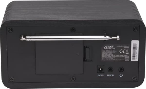 Denver - DAB-30 - Dab Radio - Sort
