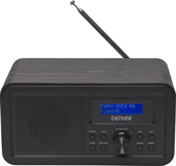 Denver - DAB-30 - Dab Radio - Sort