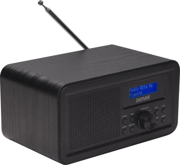 Denver - DAB-30 - Dab Radio - Sort