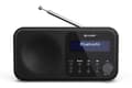 Miniatyrbillede 1 af 4: Sharp DR-P420(BK) Bærbar DAB - FM-radio med Bluetooth - sort