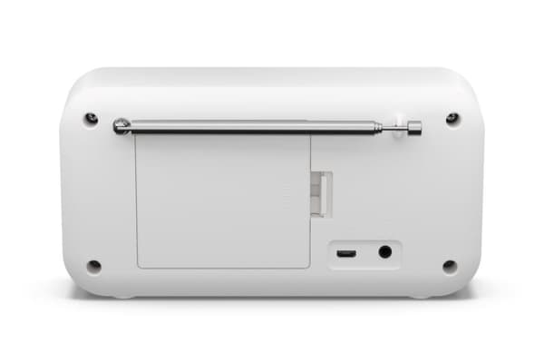 Sharp DR-P420(WH) Bærbar DAB - FM-radio med Bluetooth - hvid