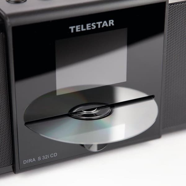 Telestar DIRA S 32i bärbar analog och digital valnöt (30-320-01)