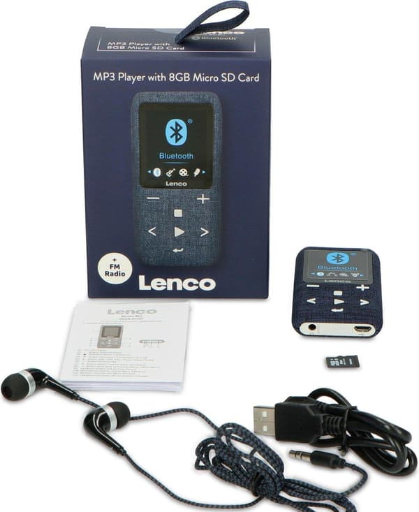 Lenco Xemio-861 MP4-soitin 8GB sininen (A003233)