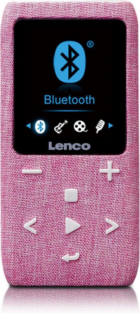 Lenco Xemio-861 - MP4-afspiller - 8 GB - TFT - USB 3.2 Gen 1 (3.1 Gen 1) - FM-radio - pink (XEMIO861PI)