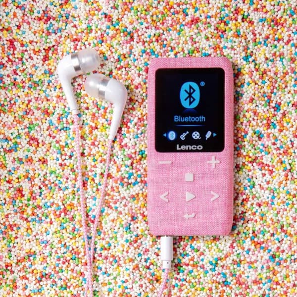 Lenco Xemio-861 - MP4-afspiller - 8 GB - TFT - USB 3.2 Gen 1 (3.1 Gen 1) - FM-radio - pink (XEMIO861PI)
