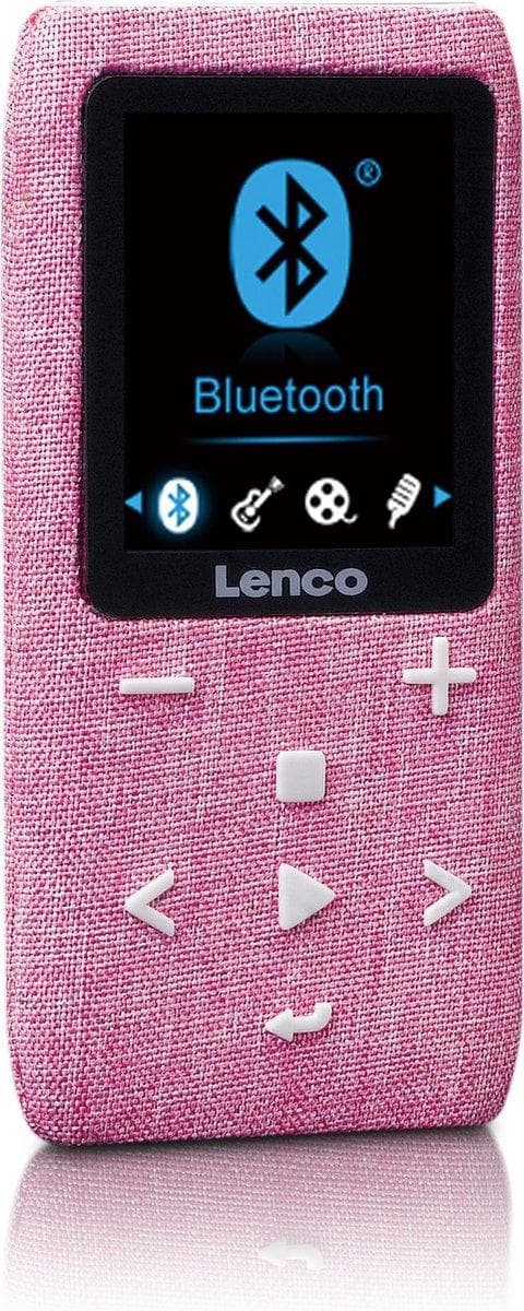 Lenco Xemio-861 - MP4-afspiller - 8 GB - TFT - USB 3.2 Gen 1 (3.1 Gen 1) - FM-radio - pink (XEMIO861PI)