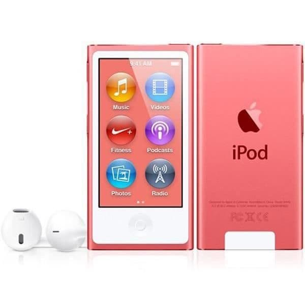 iPod nano 16 GB rosa (7:e generationen) - NYHET + …- REFURBISHED