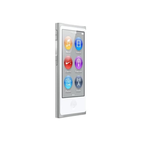 Apple iPod nano 7:e generationens digitalspelare 16 GB silver- REFURBISHED
