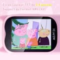 Miniatyrbild 3 av 6: AGPTEK 32GB MP3-spelare för barn Bluetooth 5.3, 2.4” HiFi-ljudspelare med högtalare, FM-radio, inspelare, Pink Cat Shape