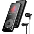 Miniatyrbild 1 av 4: AGPTEK MP3-spelare Bluetooth 5.3 med högtalare 1,8" skärm Metal musikspelare med förlustfritt ljud/pekknapp/FM-radio