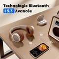Miniatyrbild 3 av 6: AGPTEK 64 GB MP3 Bluetooth 5.3 med högtalare, 2,4" stor skärm i metall musikspelare förlustfritt ljud med pekknapp/radio