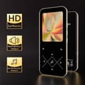 Miniatyrbild 6 av 6: AGPTEK 64 GB MP3 Bluetooth 5.3 med högtalare, 2,4" stor skärm i metall musikspelare förlustfritt ljud med pekknapp/radio
