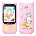 Miniatyrbild 1 av 4: 32 GB MP3-spelare för barn med Bluetooth 5.3, Cat Shape Design, HD-högtalare, 2,4" TFT-skärm, TF-kort upp till 128G-Pink