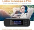 Miniatyrbild 6 av 6: 8GB USB MP3-spelare med LCD-skärm, mini-lätt bärbar musikspelare för sport, 10 timmars musikuppspelning, svart