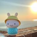 Miniatyrbild 5 av 5: Alilo - Baby Bunny Blue Musical Night Light - COOL KIDS PROJEKT