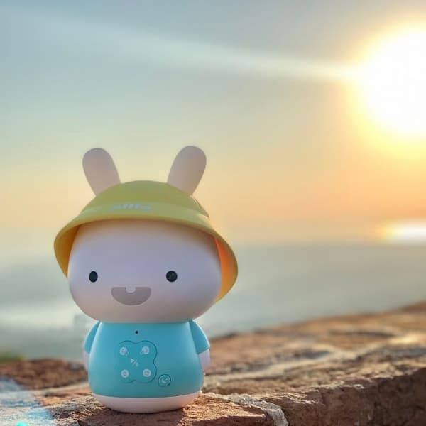 Alilo - Baby Bunny Blue Musical Night Light - COOL KIDS PROJEKT