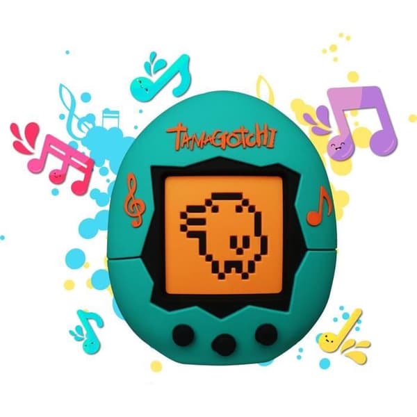 TAMAGOTCHI Bluetooth-högtalare - TEKNOFUN - Grön - Batteri - Pojke och tjej - 3W