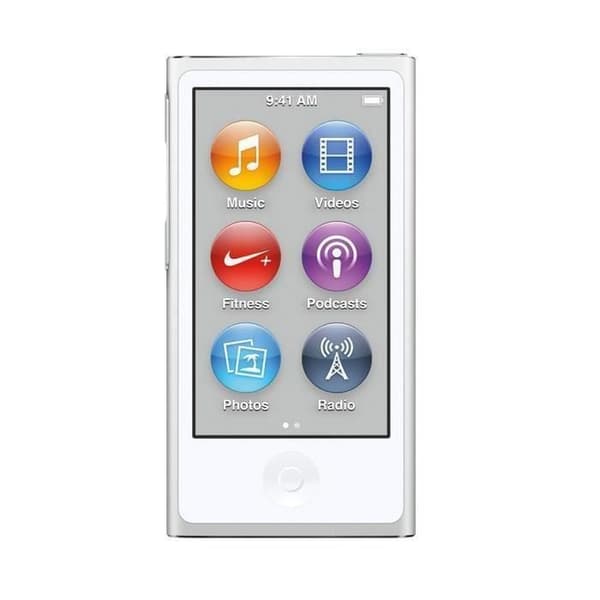 Apple iPod Nano 16GB Silver (7:e generationen) Ny - icke-detaljförpackning- REFURBISHED