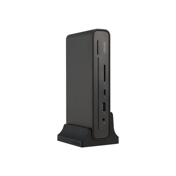 USB-C dockningsstation - ASUS - DC300 - 12 portar - 90W strömförsörjning - Trippelskärm
