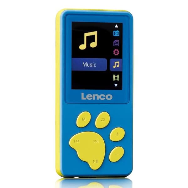Lenco Xemio-560BU - MP3/MP4-spelare 8GB minne - Blå