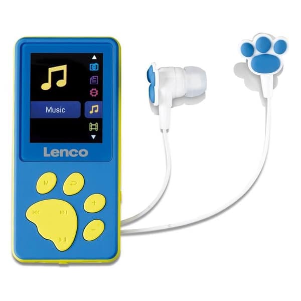 Lenco Xemio-560BU - MP3/MP4-spelare 8GB minne - Blå