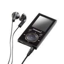 MP3 PLAYER 16GB BLACK/3717470 INTENSO Svart