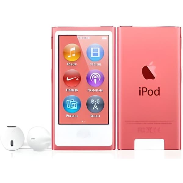 APPLE iPod nano 16 GB rosa (7:e generationen) - NYHET- REFURBISHED Rosa