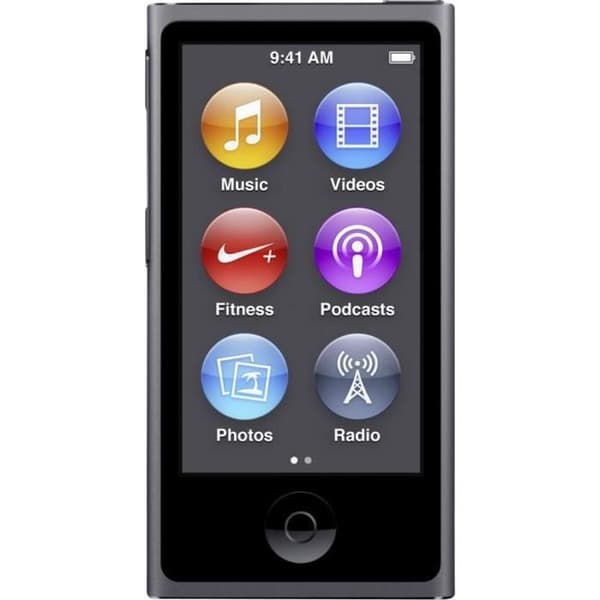 Apple iPod nano 8:e generationen 16 GB grå- REFURBISHED Grå