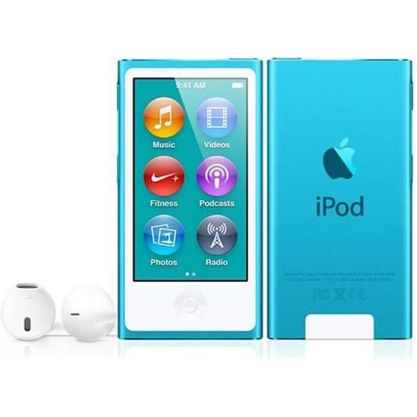 iPod nano 16 GB blå (7:e generationen) - NYHET + …- REFURBISHED
