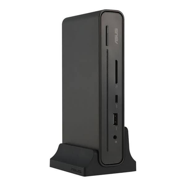 USB-C dockningsstation - ASUS - DC300 - 12 portar - 90W strömförsörjning - Trippelskärm