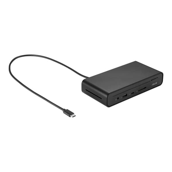 USB-C dockningsstation - ASUS - DC300 - 12 portar - 90W strömförsörjning - Trippelskärm