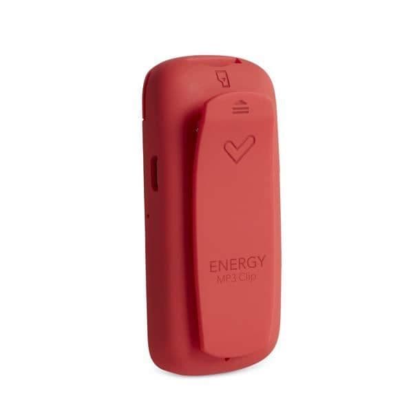 MP3-spelare Energy Clip Coral 8GB FM-radio