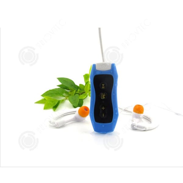 INN MP3-spelare 6,4x2,6x1,2cm 4G FM-radio IPX8 musikspelare vattentät spelare vattentät musikspelare simning dykning promenader