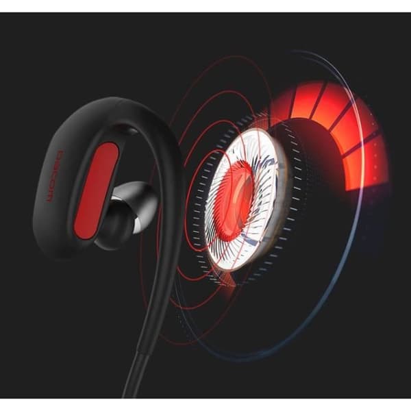 Benhörlurar med benledning - TD® - 5.0 - Bluetooth - 8 timmars batteritid - Svettresistent