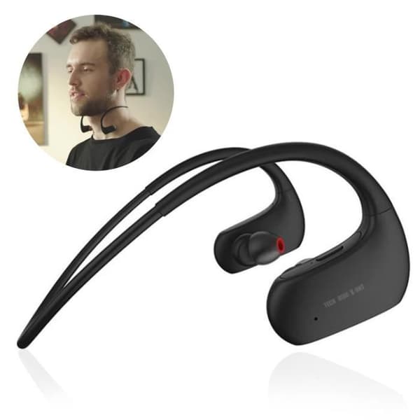 Benhörlurar med benledning - TD® - 5.0 - Bluetooth - 8 timmars batteritid - Svettresistent
