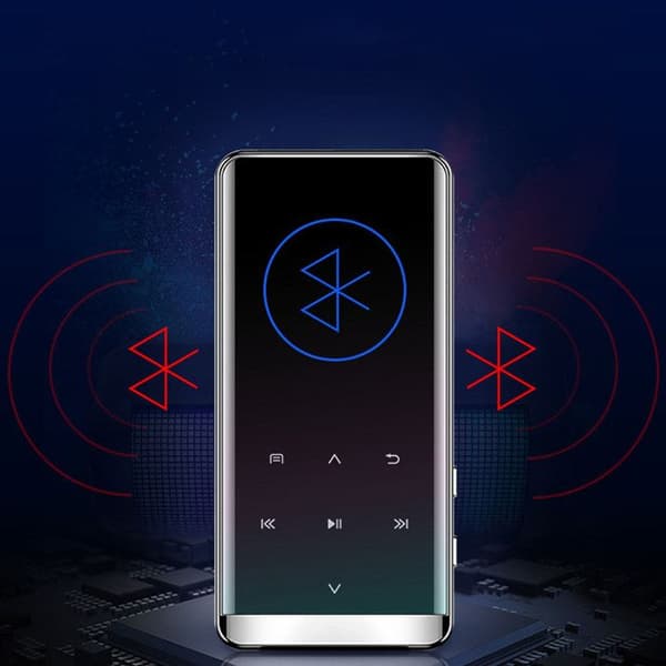 INNOVTEC 16GB MP3-spelare - Röstinspelning - FM-radio - Röd