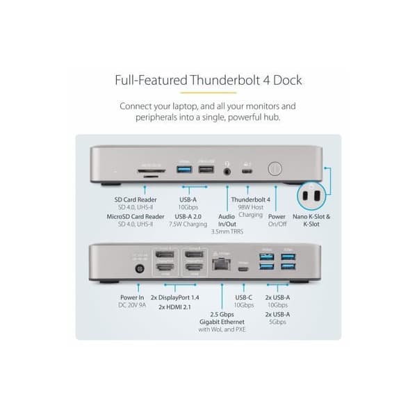 StarTech.com Dock Thunderbolt