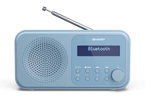 Sharp DR-P420 - Kannettava - Digitaalinen - DAB - DAB+ - FM - Automaattinen haku - Automaattinen viritys - 2 W - AAC (DR-P420BL)