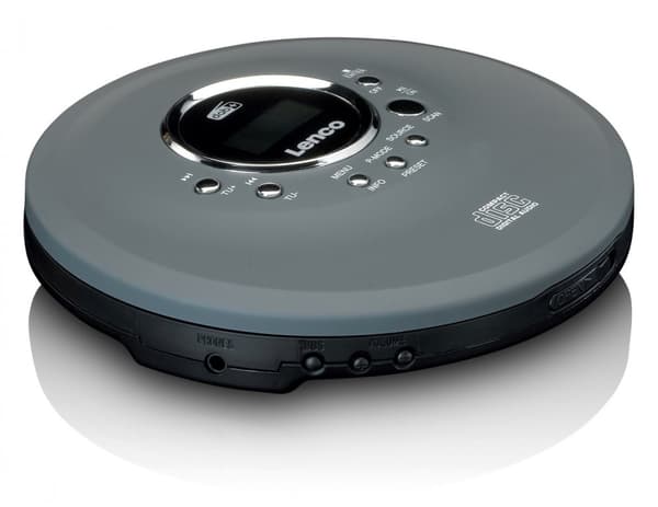 Lenco CD-400GY - CD/MP3-spelare och DAB+/FM-radio