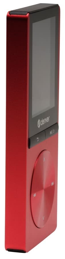 Denver MP-1820 - MP4-afspiller med Bluetooth, rød