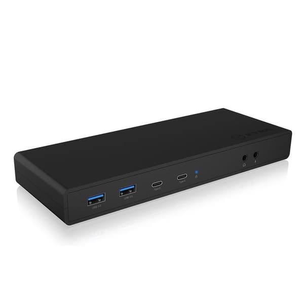 RaidSonic IB-DK2245AC dockningsstation Trådbunden USB 3.2 Gen 1 (3.1 Ge
