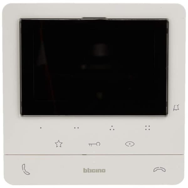 BTICINO - KLASS 100 V16B - Trådlös dockningsstation med 5-tums LCD-färgskärm