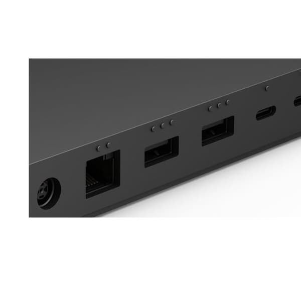 Station för anslutning - Microsoft - Surface Dock - 2 x Mini DP - GigE - Vit