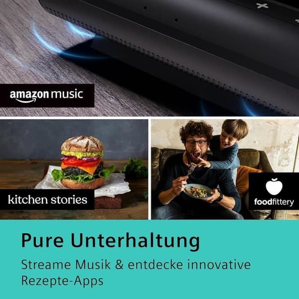 Station för hemmet - SIEMENS - XSDS10 - Röststyrning Alexa - Kompatibel med Home Connect - Svart