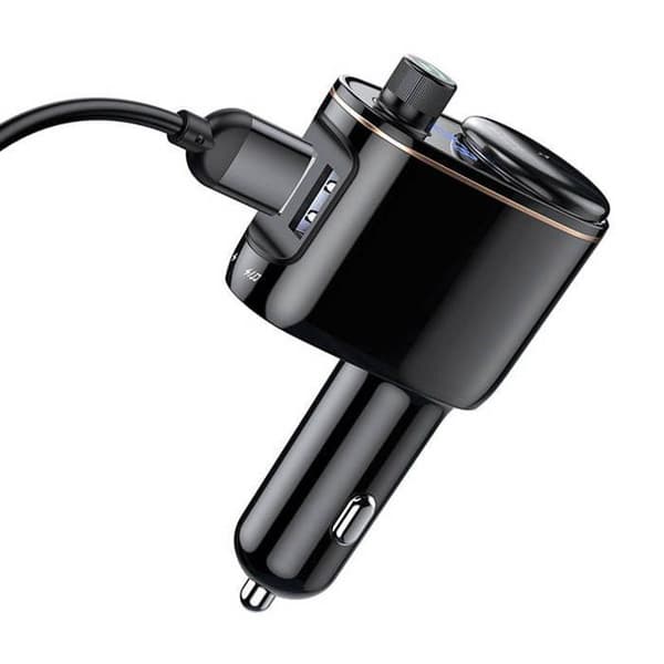 Bil MP3-spelare S-06 (CCHC000001) Bluetooth, 12-24V BASEUS svart